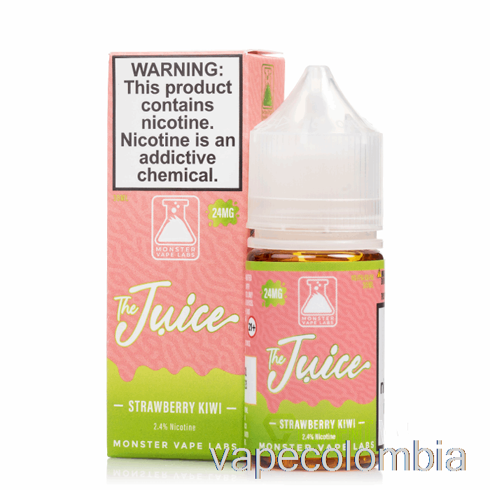 Vape Desechable Fresa Kiwi - El Jugo Sales - 30ml 24mg